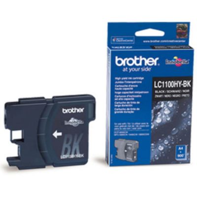 Brother LC1100HY Bk Innobella™ Ink, High Yield Ink Cartridge, Black Single Pack, LC-1100HYBK Brother LC1100HY Bk Innobella™ Ink, High Yield Ink Cartridge, Black Single Pack, LC-1100HYBK